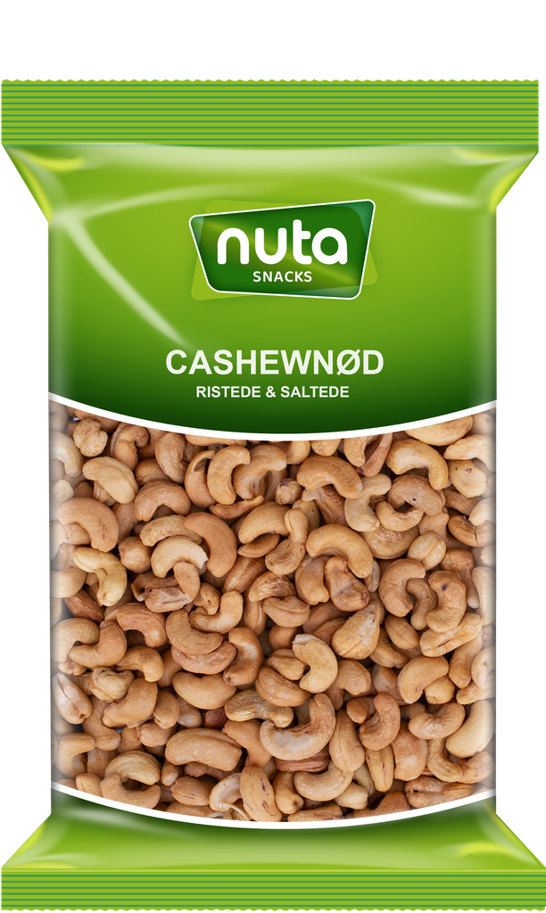 NUTA - CASHEWNØD (RISTEDE & SALTEDE) 15 X 0,7 KG