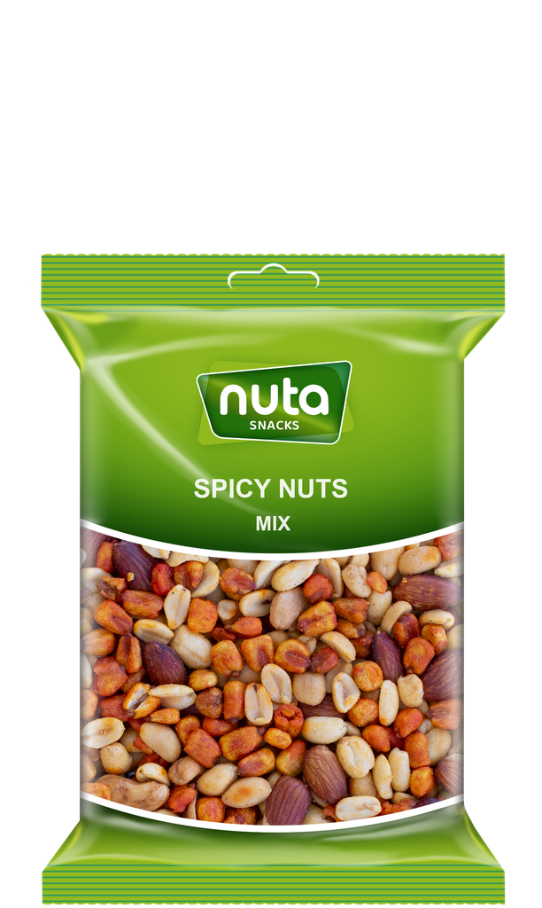 NUTA - SPICY NUTS MIX 24 X 0,24 KG