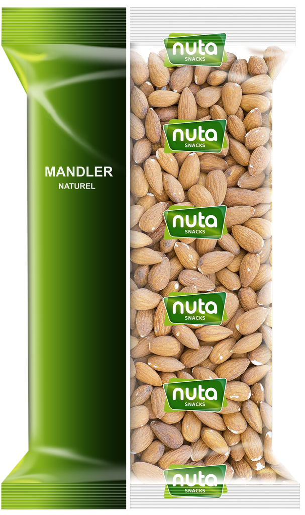NUTA - MANDLER NATUREL 12 X 1 KG