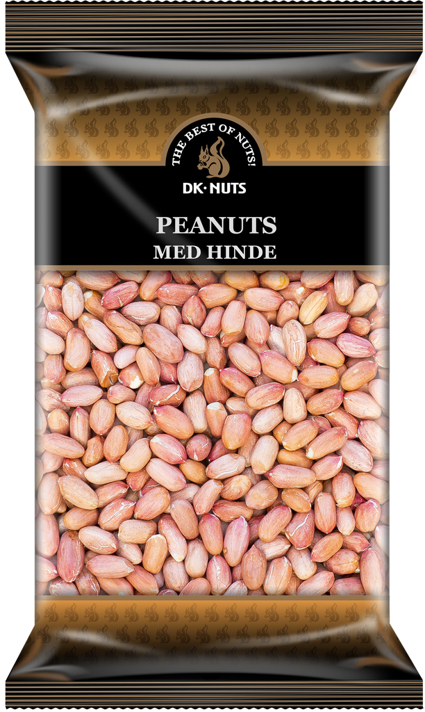 DK-NUTS - PEANUTS (MED HINDE) 12 X 1 KG