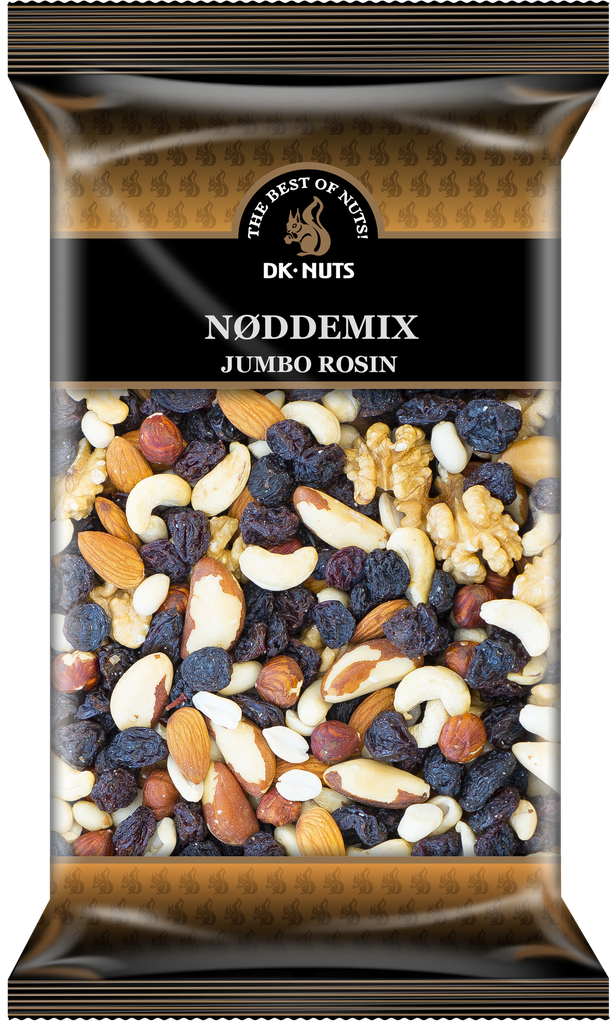 DK-NUTS - NØDDEMIX (JUMBO ROSIN) 12 X 1 KG