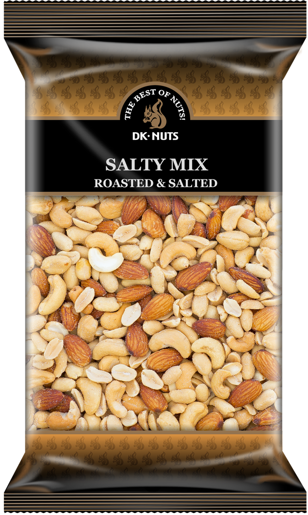 DK-NUTS - SALTY MIX (ROASTED & SALTED) 12 X 1 KG