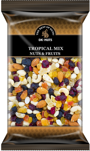 DK-NUTS - TROPICAL MIX ( NUTS & FRUITS ) 12 X 1 KG