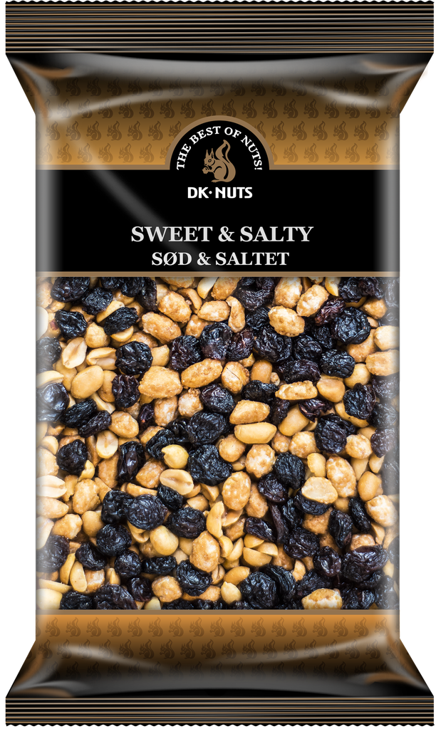 DK-NUTS - SWEET & SALTY (SØD & SALTET) 12 X 1 KG