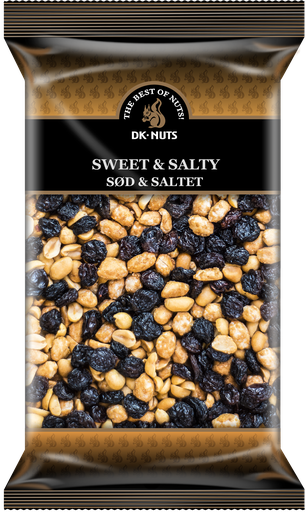 DK-NUTS - SWEET & SALTY (SØD & SALTET) 12 X 1 KG