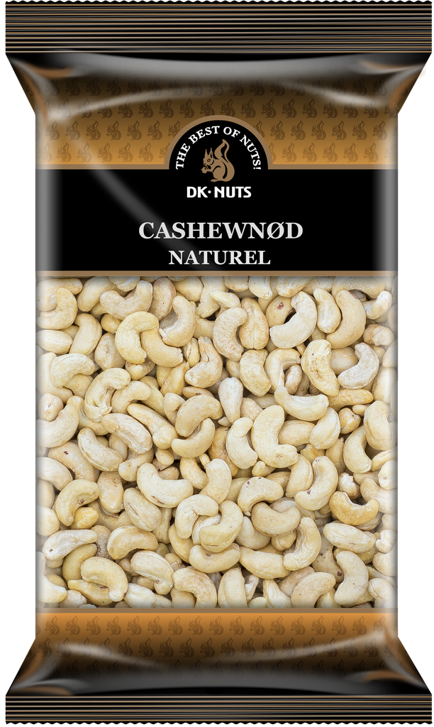 DK-NUTS - CASHEWNØD LUKSUS (NATUREL) 9 X 1 KG