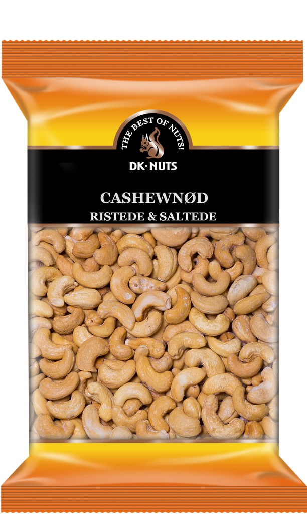 DK-NUTS - CASHEWNØD LUKSUS (RISTEDE & SALTEDE) 15 X 0,7 KG