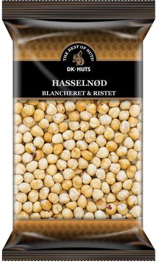 DK-NUTS - HASSELNØD (BLANCHERET & RISTET) 9 X 1 KG