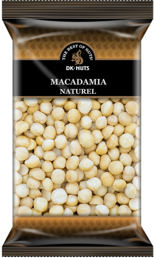 DK-NUTS - MACADAMIA NATUREL 12 X 1 KG