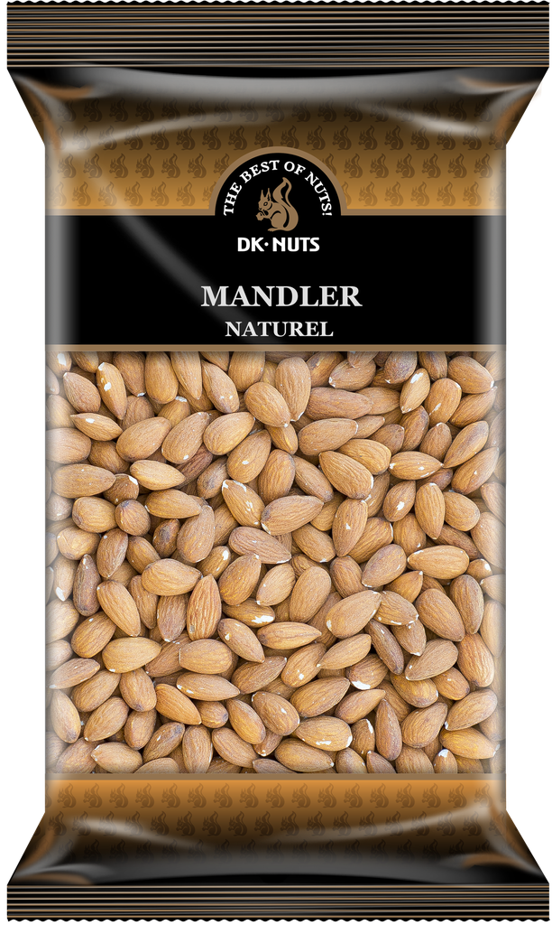 DK-NUTS - MANDLER NATUREL 12 X 1 KG