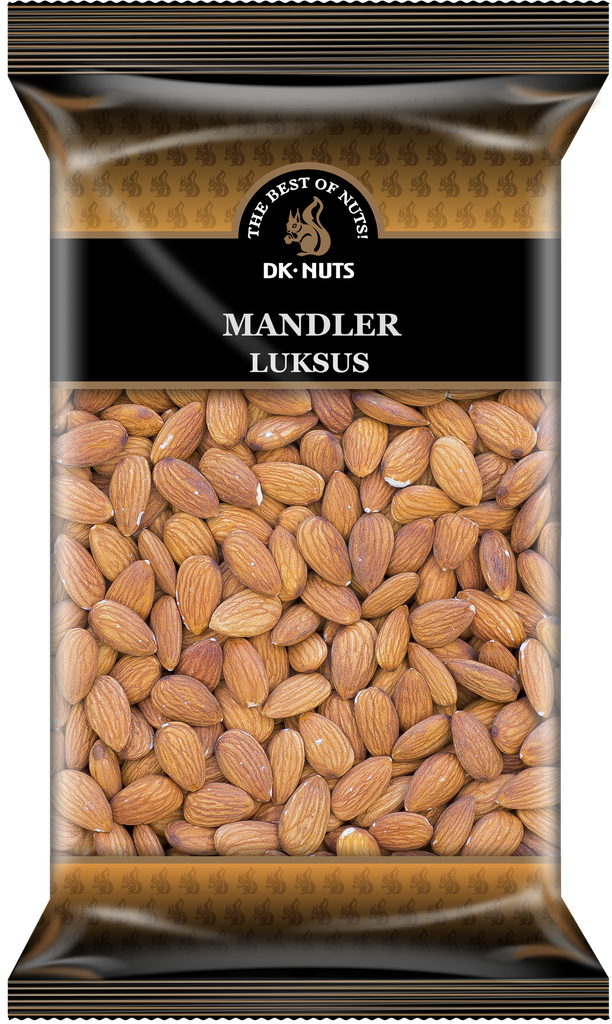 DK-NUTS - MANDLER LUKSUS (NONPAREIL) 12 X 1 KG