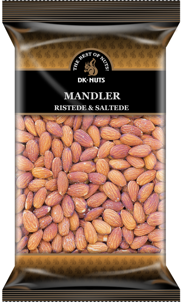 DK-NUTS - MANDLER LUKSUS (RISTEDE & SALTEDE) 12 X 1 KG