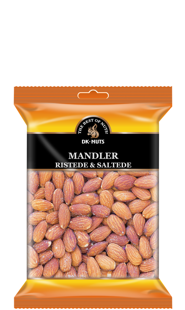 DK-NUTS - MANDLER LUKSUS (RISTEDE & SALTEDE) 10 X 0,3 KG