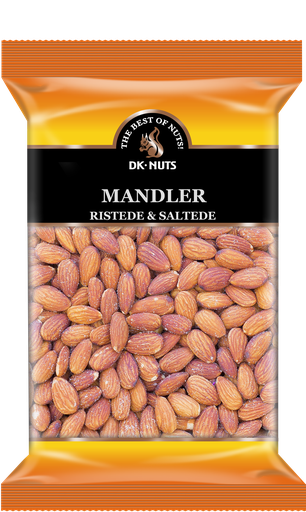 DK-NUTS - MANDLER LUKSUS (RISTEDE & SALTEDE) 15 X 0,7 KG