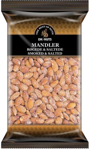 DK-NUTS - MANDLER LUKSUS (RØGEDE & SALTEDE) 12 X 1 KG