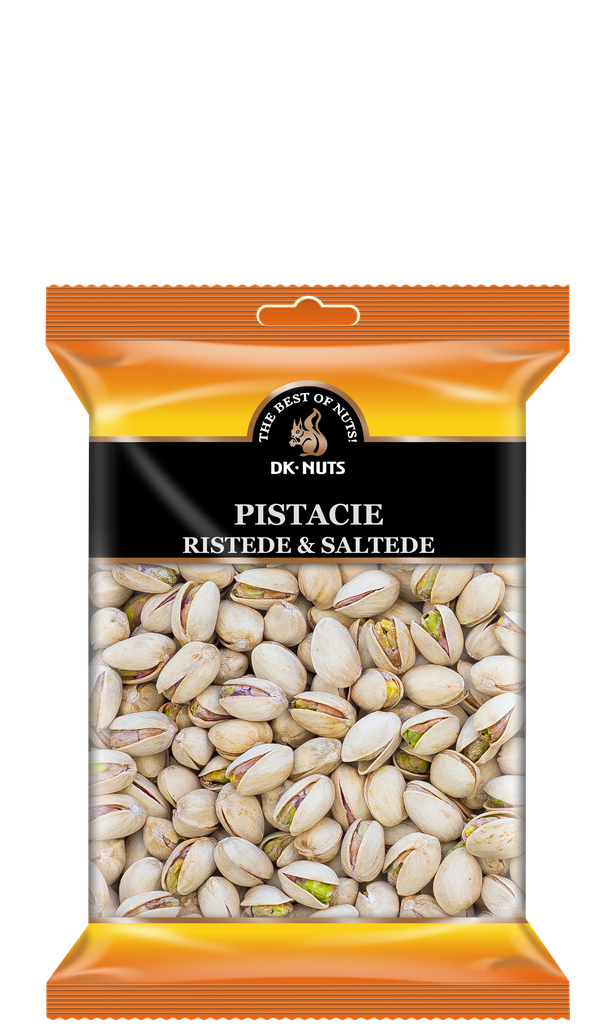 DK-NUTS - PISTACIE (RISTEDE & SALTEDE) 12 X 0,25 KG