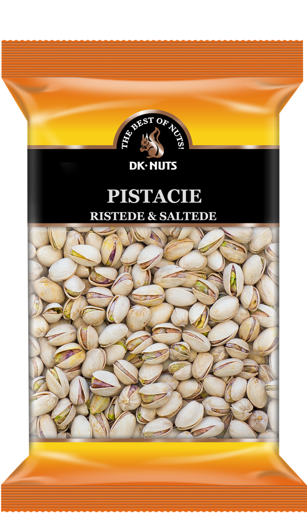 DK-NUTS - PISTACIE (RISTEDE & SALTEDE) 12 X 0,65 KG