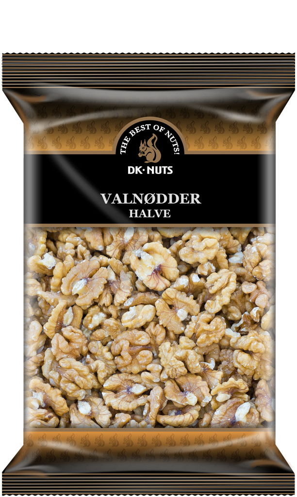 DK-NUTS - VALNØDDER (HALVE) 12 X 0,5 KG