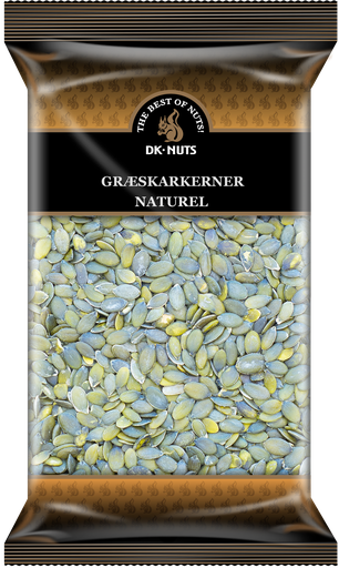 DK-NUTS - GRÆSKARKERNER (NATUREL) 12 X 1 KG