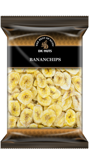 DK-NUTS - BANAN CHIPS 12 X 0,5 KG