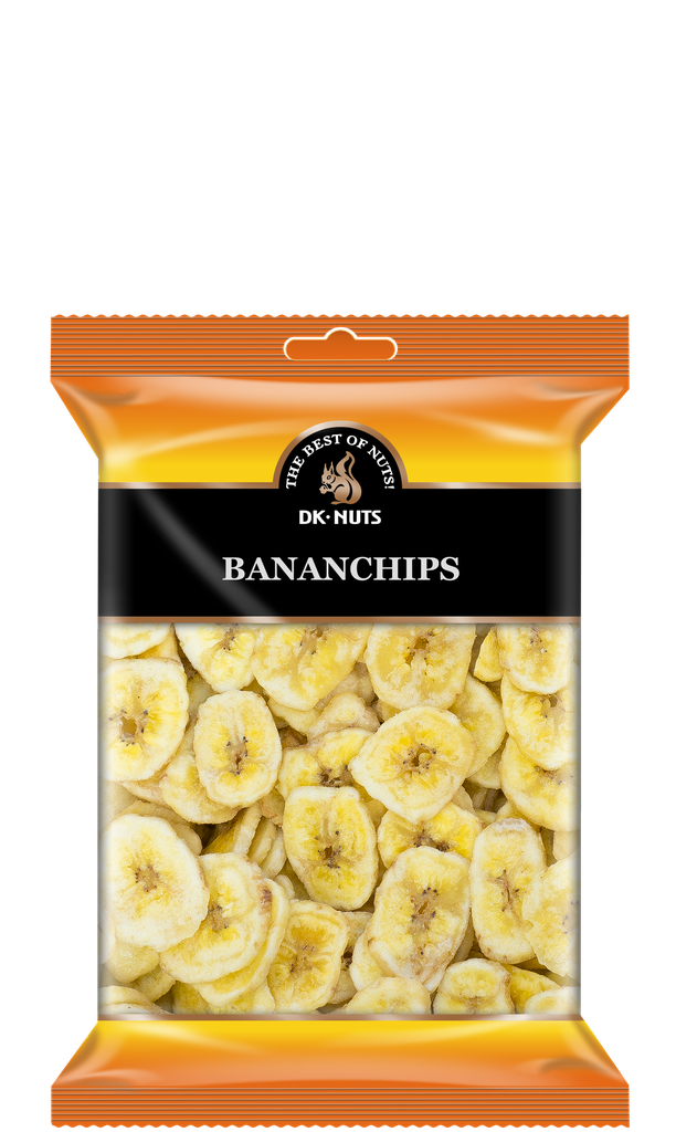 DK-NUTS - BANAN CHIPS 10 X 0,2 KG