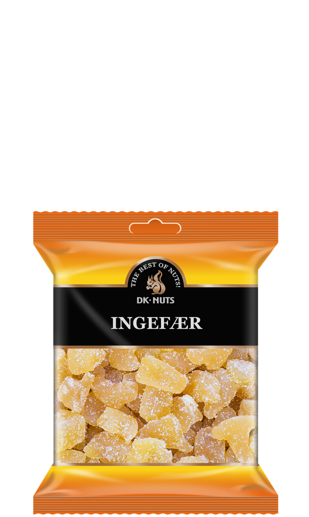 DK-NUTS - INGEFÆR STYKKER 12 X 0,2 KG
