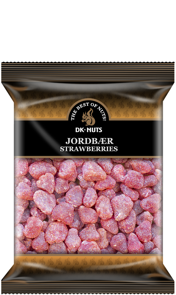 DK-NUTS - JORDBÆR (STRAWBERRIES) 20 X 0,5 KG