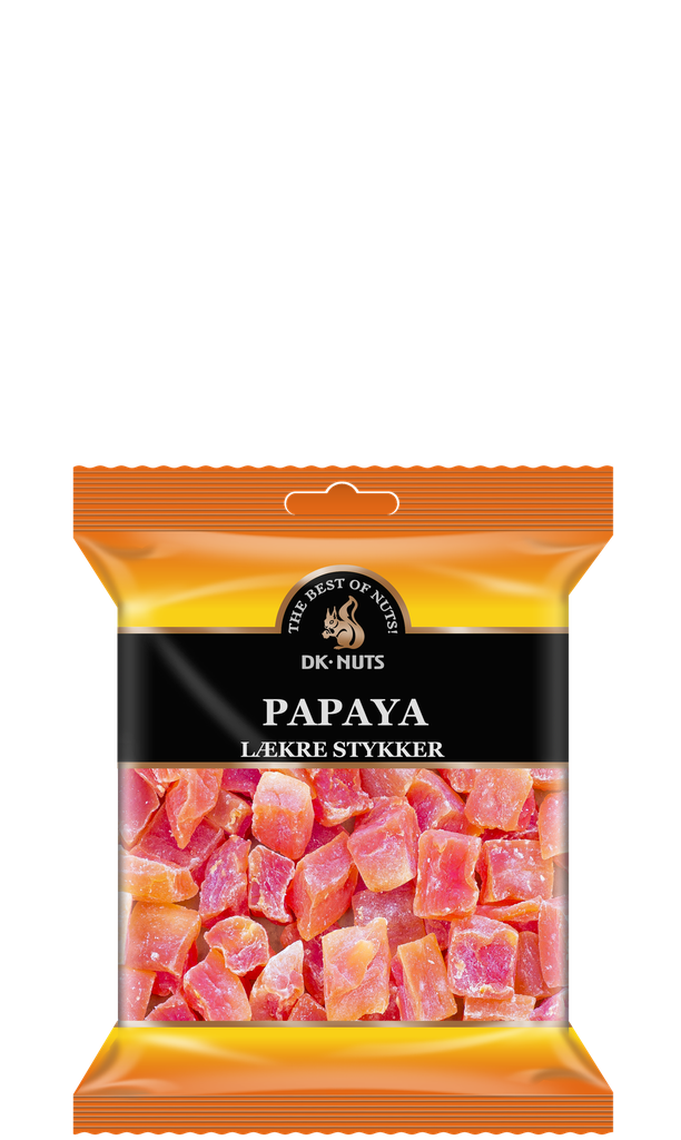 DK-NUTS - PAPAYA STYKKER 12 X 0,2 KG