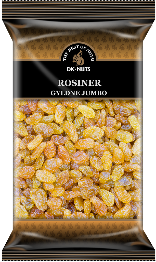 DK-NUTS - ROSINER (GYLDNE JUMBO) 12 X 1 KG