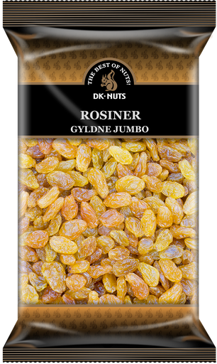 DK-NUTS - ROSINER (GYLDNE JUMBO) 12 X 1 KG