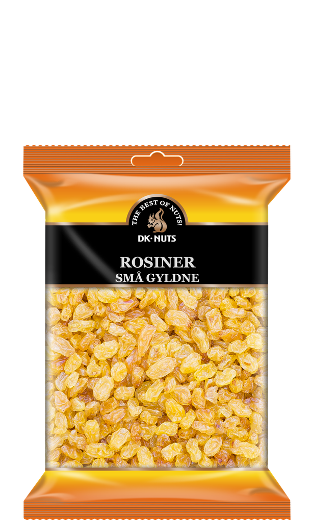 DK-NUTS - ROSINER (SMÅ GYLDNE) 10 X 0,35 KG