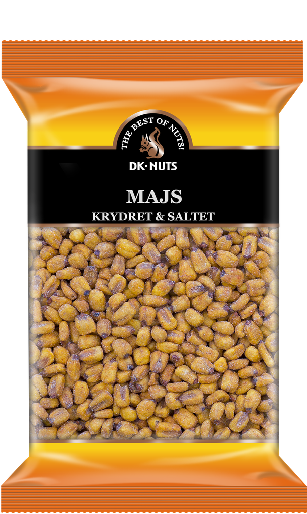 DK-NUTS - MAJS (RISTET, KRYDRET & SALTET) 12 X 0,45 KG