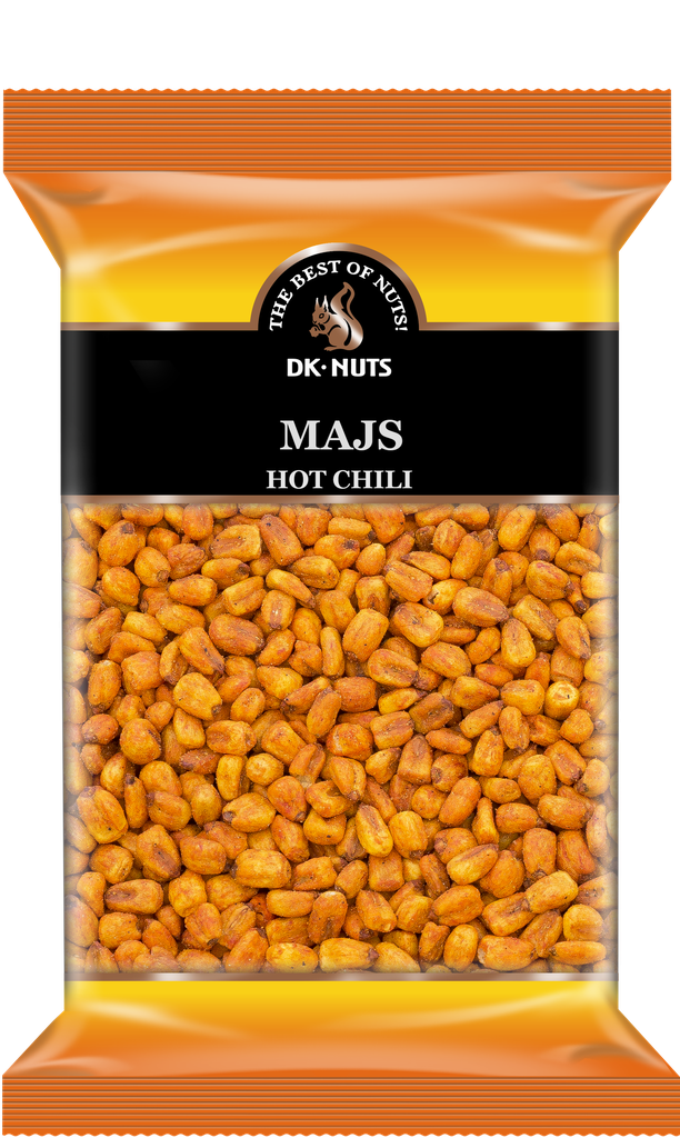 DK-NUTS - MAJS (HOT CHILI) 12 X 0,45 KG