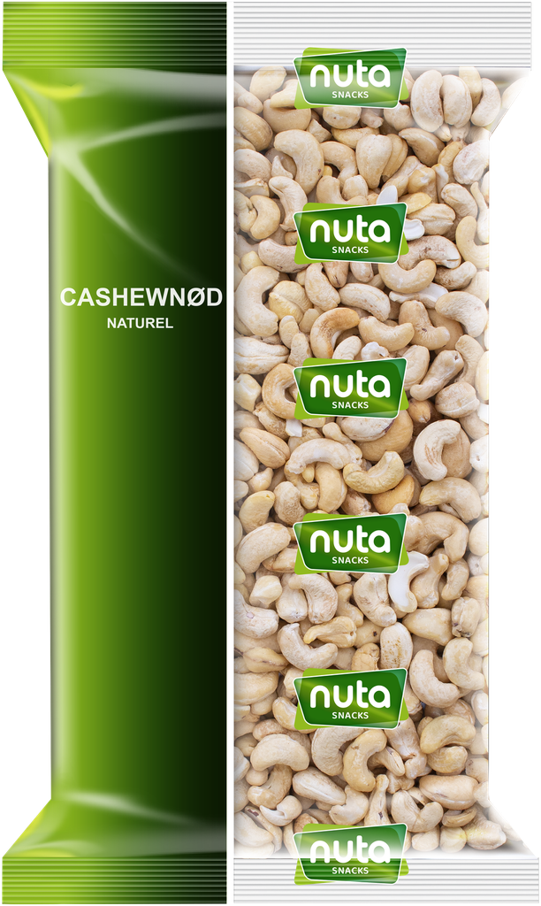 NUTA - CASHEWNØD NATUREL  9 X 1 KG