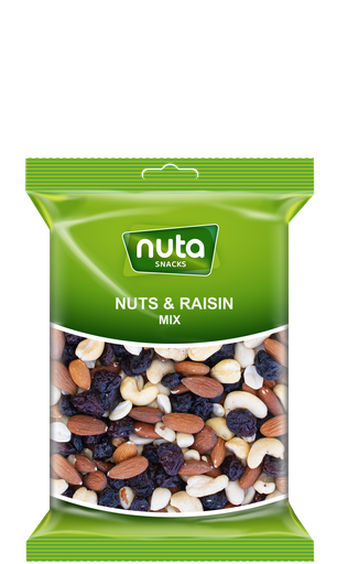 [1012N] NUTA - NUTS & RAISIN MIX 24 X 0,24 KG