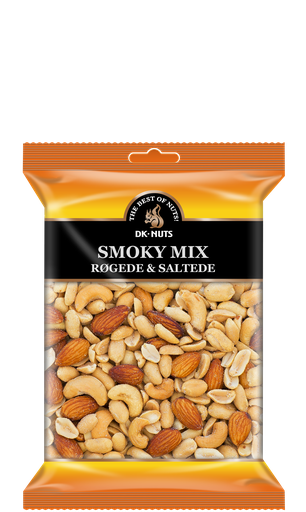[109D] DK-NUTS - SMOKY MIX (RØGEDE & SALTEDE) 10 X 0,3 KG