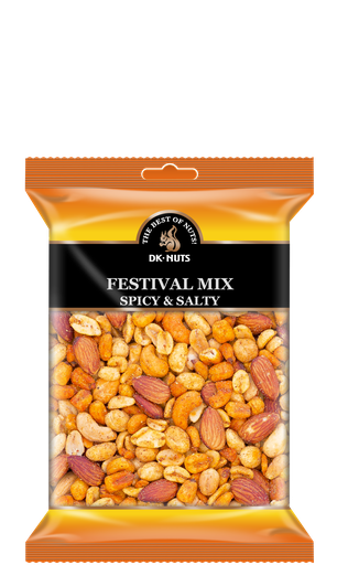 [105D] DK-NUTS - FESTIVAL MIX (SPICY & SALTY) 10 X 0,325 KG
