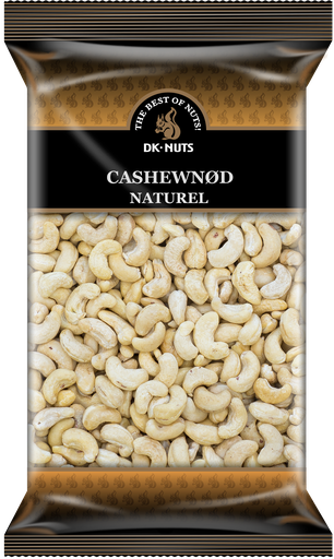 [111C] DK-NUTS - CASHEWNØD LUKSUS (NATUREL) 9 X 1 KG