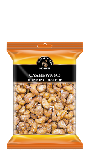 [118D] DK-NUTS - CASHEWNØD (HONNING RISTEDE) 12 X 0,25 KG