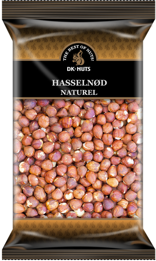 [121C] DK-NUTS - HASSELNØD (NATUREL) 9 X 1 KG