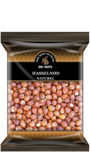 [121CÅ] DK-NUTS - HASSELNØD (NATUREL) 20 X 0,5 KG