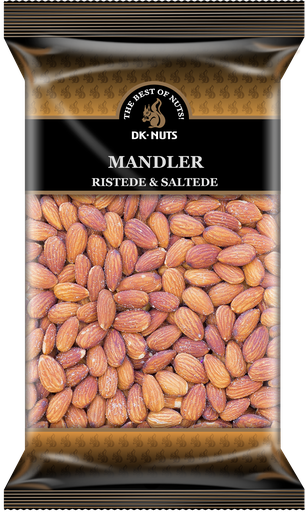 [142C] DK-NUTS - MANDLER LUKSUS (RISTEDE & SALTEDE) 12 X 1 KG