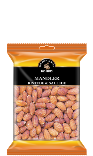 [142D] DK-NUTS - MANDLER LUKSUS (RISTEDE & SALTEDE) 10 X 0,3 KG