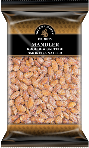 [144C] DK-NUTS - MANDLER LUKSUS (RØGEDE & SALTEDE) 12 X 1 KG