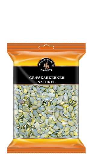 [261D] DK-NUTS - GRÆSKARKERNER (NATUREL) 12 X 0,25 KG