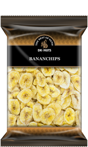 [511C] DK-NUTS - BANAN CHIPS 12 X 0,5 KG