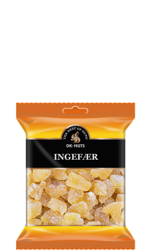 [531D] DK-NUTS - INGEFÆR STYKKER 12 X 0,2 KG