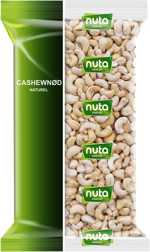 [11101NL] NUTA - CASHEWNØD NATUREL  9 X 1 KG